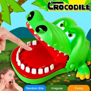 【Stock】 Crocodile Mouth Dentist Bite Finger Game Funny Toy For Kids