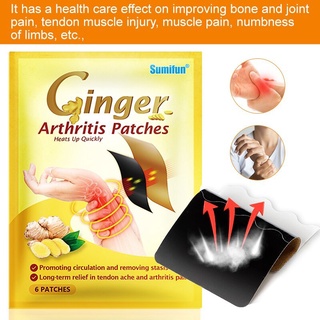 Ginger Tenosynovitis Patch Arthritis Joint Plaster Hand Wrist ThumbTendon Sheath Pain Relief Sticker (4)