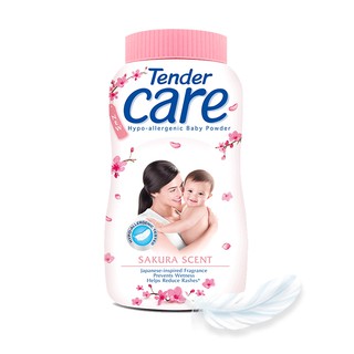 ۩Tender Care Sakura Scent Hypo-Allergenic Baby Powder 100g (4)