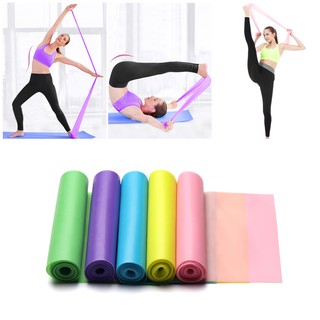 1.5M Yoga Rubber Stretch Resistance Exercise Fitness Band