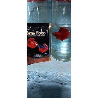 Infinity Betta Fish Food (12g), Optimum Betta Food (20g)