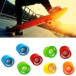 【Wholesale】Cruiser Skateboard Wheel 60mm x 45mm Cruiser Skateboard PU Wheel For Longboard Penny Banana Board