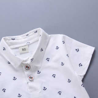 HIIU Children Clothing Summer Short-sleeve Tshirt+Pants 2pcs (6)