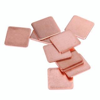 【Ready Stock】☑☢Heatsink Copper Shim Thermal Pads for Laptop