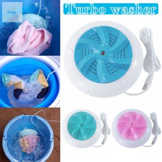 Water Droplet Vortex Washer Mini Portable Washing Machine for Home Travel Clothes