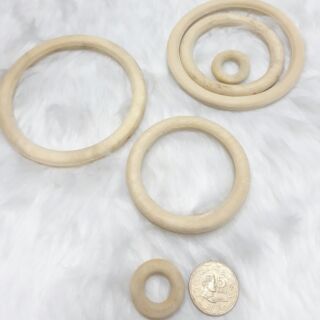 Craft Wooden rings/ Wooden Hoops