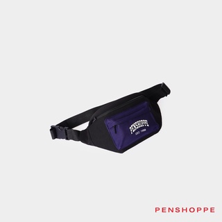Penshoppe Waist Pack For Men (Black/Off White)