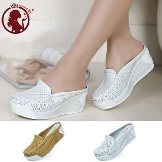 *easyfol.ph*Women Ladie's Fashion Wedges Casual Slingbacks Pumps Slip On Shoes Sandals (1)