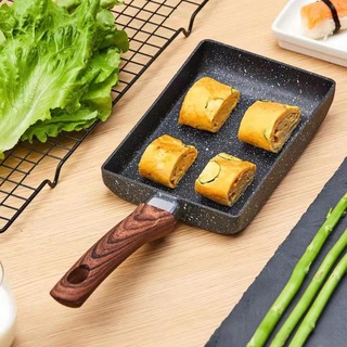 Induction Cooker General Japanese Style Tamagoyaki Square Mini Non-stick Pan Household Omelette Pan