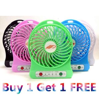 Buy 1 Take 1 Rechargeable mini fan Color random (1)