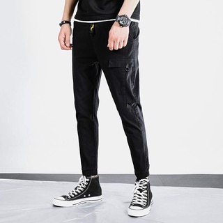 Athletic Pants Men's Autumn New Style Teenager Men's Casual Pants Trousers Fashion Slim Fit Versatile Pants Men Jogger