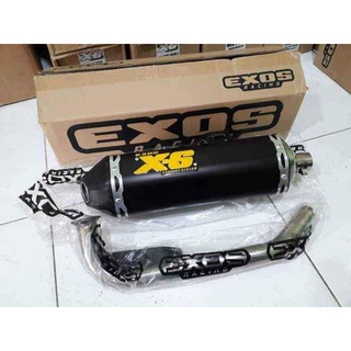 Exos X6 for Mxi/Mio i 125/s/M3/Msi125/s/Gt/Honda Beat/Click V1/V2 125/150/Full E System Exhaust Pipe (6)