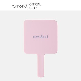 GWP *3rd Mar D-day Gift* *Only First 300 customers, min spend ₱649* [romand] Rom&nd Mini Square Hand Mirror (Official Mall Exclusive) Gimmick