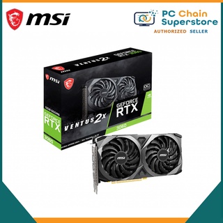MSI GeForce RTX 3060 (LHR) VENTUS 2X 12GB GDDR6 OC Edition Graphics Card