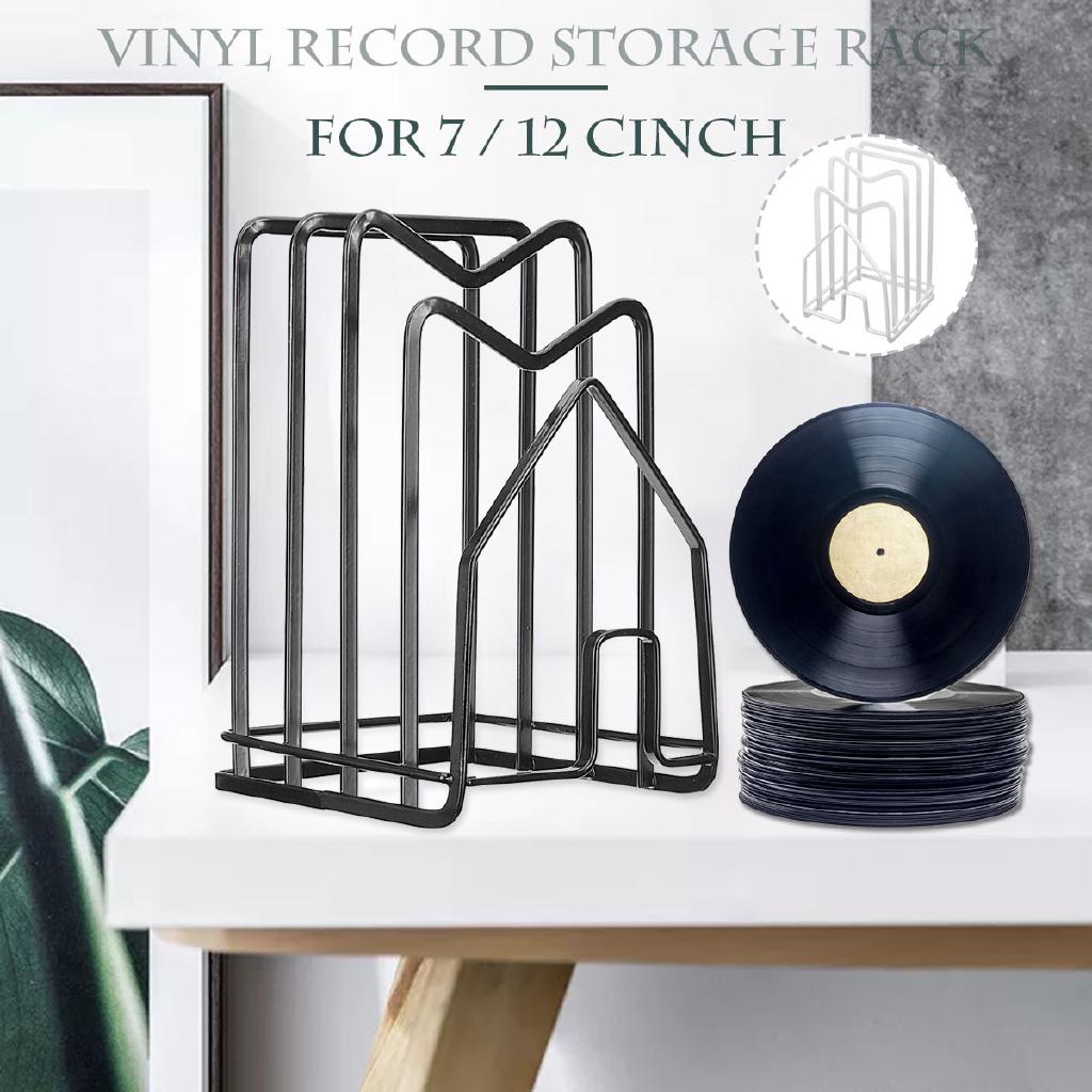 7" 12" Multi-function Vinyl Record Storage Rack LP Display (1)