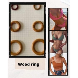 wood ring for DIY crafts