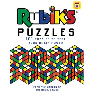 Rubik's Puzzles : 101 Puzzles to Test Your Brain Power (Trade Paperback Book)