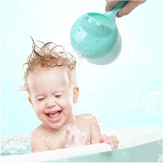 Mom & Baby❒Baby Corp Kids Shower Bath Cup Water Bathing Bowl Boys Girls Toothbrush Holder (1)