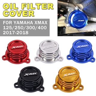 Motor engine oil fuel filter tank cover cap For Yamaha XMAX300 X-MAX XMAX 125 250 300 400