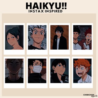 [𝐀𝐧𝐢𝐦𝐞] Haikyu!! - Instax Inspired