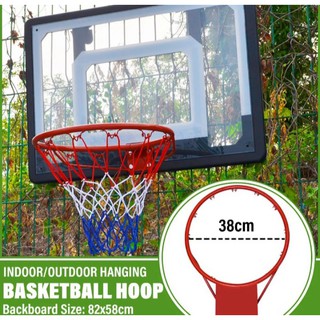 Basketball Board and Ring Set, Basketball Set for Kids and Adults, Indoor and Ourdoor Basketball Set (1)