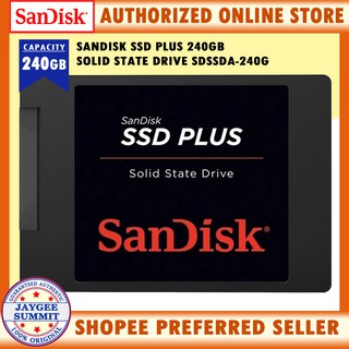 SanDisk SSD Plus 240GB Solid State Drive SDSSDA-240G