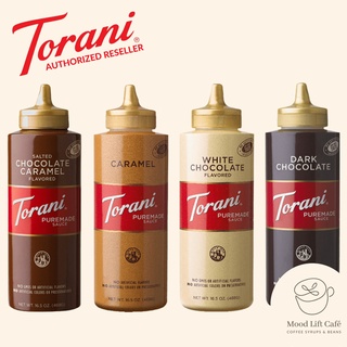 (ON HAND) Torani Sauce Chocolate, Caramel, White Chocolate Sauce Squeezebottle Puremade Sauce (1)
