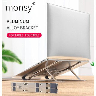 ACER LAPTOP◐﹍Laptop Stand Laptop Heighten Bracket Aluminum Alloy Material Foldable Portable Notebook