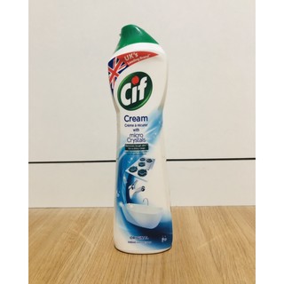 Cif Anti-bacterial Cream Cleaner 500ml With Micro Crystals