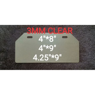 Motor(5PIECES) Acrylic Plate 3MM CLEAR