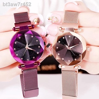 Women New Luxury Watch Stylish Magnetic Buckle Quartz Watch