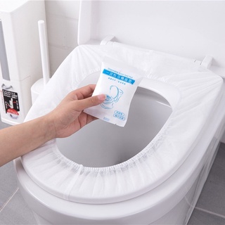 【spot goods】♧❈✼Travel Disposable Toilet Seat Covers Mat 100% Waterproof Toilet Paper Pad for Travel/