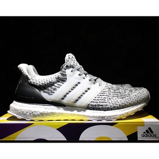 ❆✉Adidas ultra boost ub 3.0 “Oreo” men's and women's knitted running shoes