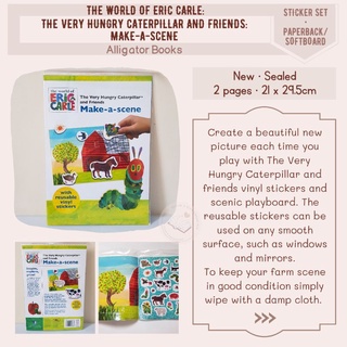 THE WORLD OF ERIC CARLE THE VERY HUNGRY CATERPILLAR AND FRIENDS MAKE-A-SCENE | Reusable Stickers