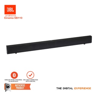 JBL Cinema SB110 2.0 Channel Bluetooth TV Soundbar / Wireless / Dolby Digital / Subwoofer (1)