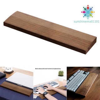 Wooden Mechanical Keyboard Wrist Rest Pad Wrist Support Hand Pad for Mechanical Keyboard
