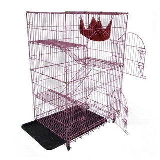 Cat Cage 3 layer with cozy hammock (Black Color Only)