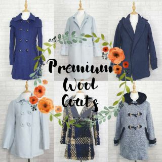 Preloved Premium Wool Coats BLUE