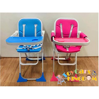【Ready Stock】❄●✌Baby Toddlers High Chair With Tray - Seat belt and Padded