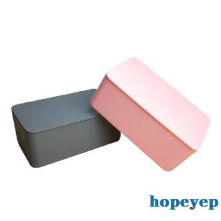 LILI-Solid Color Rectangular Napkin Storage Box Tissue Dispenser for Bathroom Kitchen and Office (3)