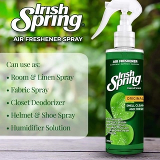 bodyrockers Irish Spring Air Freshener and Disinfectant Spray 200ml