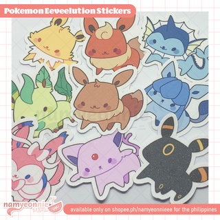 Pokemon Eeveelution - Individual Stickers