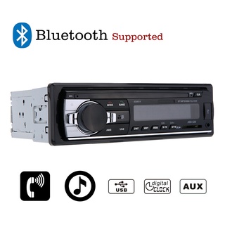 Audio Car Radio 12V Bluetooth V2.0 Car Audio Stereo In-dash 1Din FM Aux Input Receiver SD USB MP3 MM