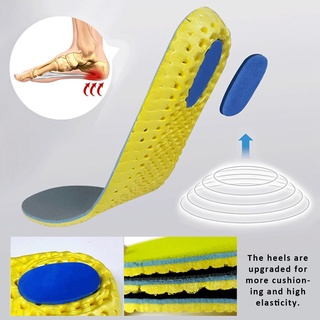 Insole Breathable Insole Net Shock-absorbing Soft Breathable Comfortable Deodorant Sports Insoles (2)