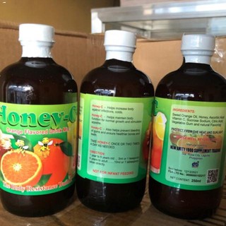 Honey & Maple Syrups♠Honey C 250mL / 500mL with QR CODE (max of 10 orders)
