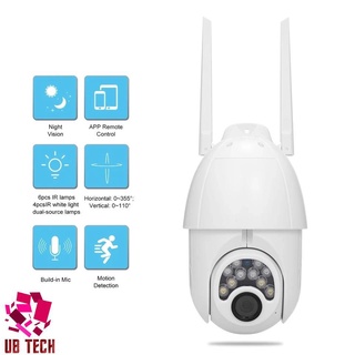 ●๑☇V380 Q10 IP CAM WIFI Camera Monitor Indoor Outdoor 1080p HD Dome IP Camera CCTV Security C (2)