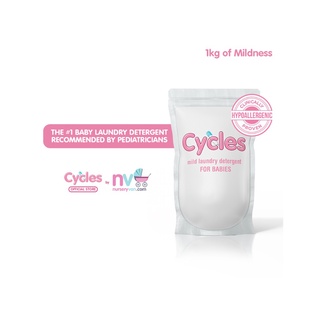 ♟❐Cycles Baby Laundry Powder Detergent (Box-free) - Recommended by Pediatricians! 16 light loads - 1