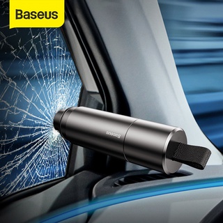 Baseus Mini Car Window Glass Breaker Seat Belt Cutter Safety Hammer Life-Saving Escape Hammer Cuttin