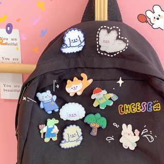 YoYo Badge Fashion Cute Creative Acrylic Cartoon Rabbit Clothes Bag Accessories Brooch Ins Japan