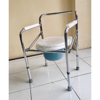 SKELETON COMMODE CHAIR (BRAND NEW)